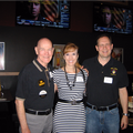 (L-R) Doug with Angela and Frank Albritton